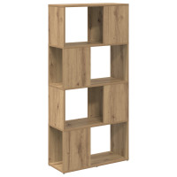 Produktbild för TV-bänkset 60 x 24 x 125,5 cm Brun Konstruerat trä