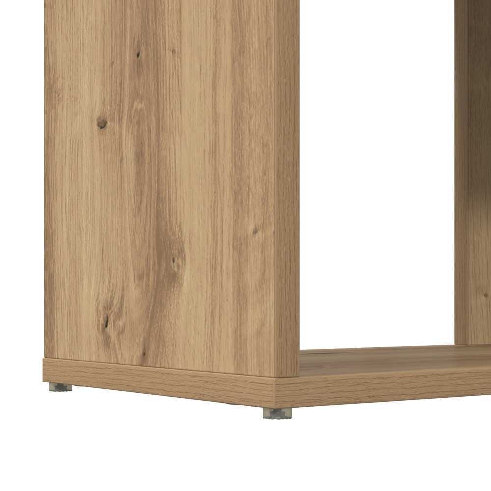 Produktbild för TV-bänkset 60 x 24 x 125,5 cm Brun Konstruerat trä