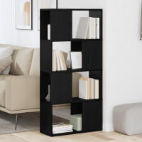 Produktbild för TV-bänkset Svart 60 x 24 x 125,5 cm Konstruerat trä