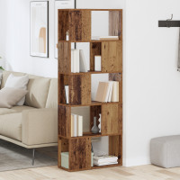 Produktbild för TV-bänkset Väggmonterad Brun 60 x 24 x 156 cm Konstruerat trä
