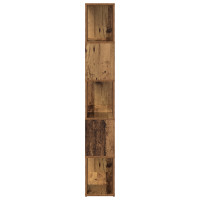 Produktbild för TV-bänkset Väggmonterad Brun 60 x 24 x 156 cm Konstruerat trä