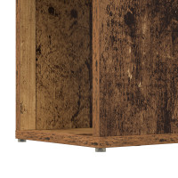 Produktbild för TV-bänkset Väggmonterad Brun 60 x 24 x 156 cm Konstruerat trä