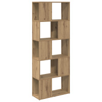Produktbild för TV-bänkset 60 x 24 x 156 cm Brun Konstruerat trä
