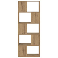Produktbild för TV-bänkset 60 x 24 x 156 cm Brun Konstruerat trä