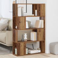 Produktbild för TV-bänkset Väggmonterad Brun 80 x 24 x 125 cm Konstruerat trä