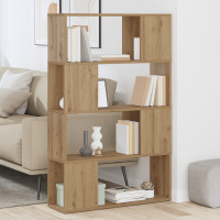 Produktbild för TV-bänkset 80 x 24 x 125 cm Brun Konstruerat trä