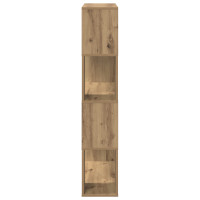 Produktbild för TV-bänkset 80 x 24 x 125 cm Brun Konstruerat trä