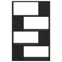 Produktbild för TV-bänkset Väggmonterad Svart 80 x 24 x 125 cm Konstruerat trä