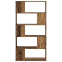 Produktbild för TV-bänkset Väggmonterad Brun 80 x 24 x 156 cm Konstruerat trä