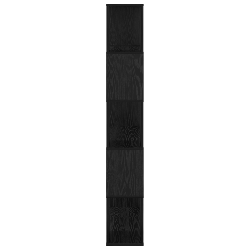 Produktbild för TV-bänkset Väggmonterad Svart 80 x 24 x 156 cm Konstruerat trä