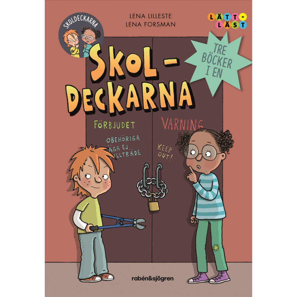 Produktbild för Skoldeckarna. Tre böcker i en (samlingsvolym) (inbunden)