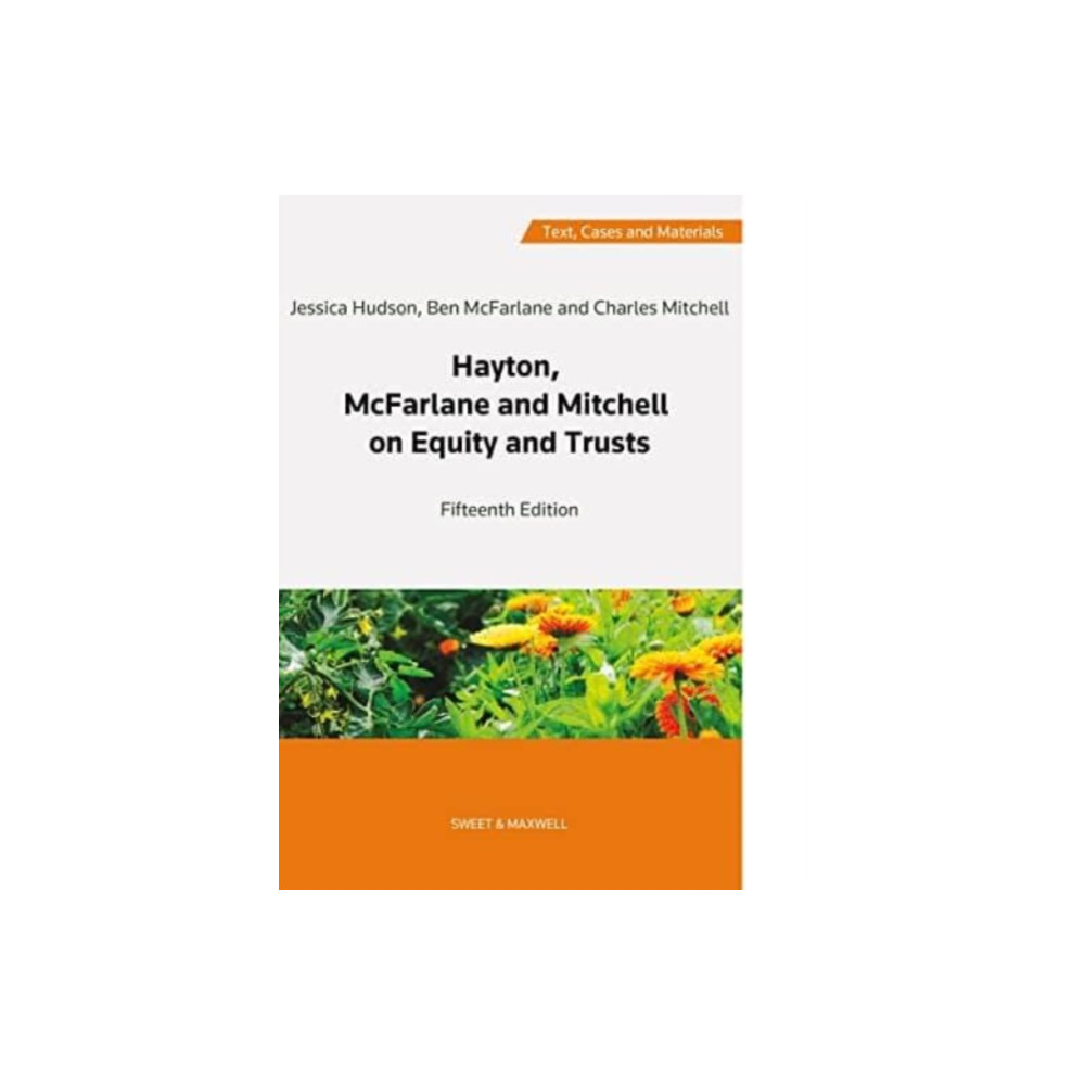 Produktbild för Hayton, McFarlane and Mitchell: Text, Cases and Materials on Equity and Trusts (häftad, eng)