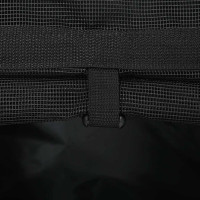 Produktbild för Husdjursvagn 3-i-1-design svart 48x32x(57-106) cm oxfordtyg