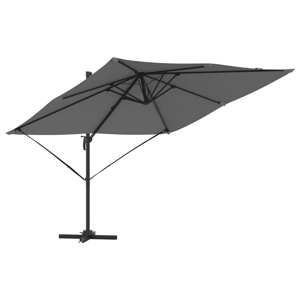 Produktbild för Roma Parasol Antracit 286 x 284 x 265 cm