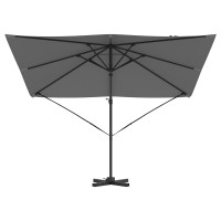 Produktbild för Roma Parasol Antracit 286 x 284 x 265 cm
