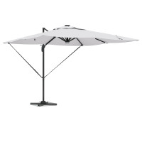 Produktbild för Roma Parasol Beige 286 x 284 x 270 cm Aluminium och Polyester