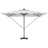 Produktbild för Roma Parasol Beige 286 x 284 x 270 cm Aluminium och Polyester