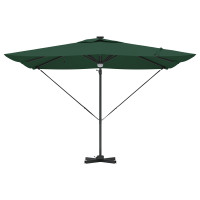 Produktbild för Roma Parasol Grön 286 x 284 x 270 cm Aluminium och Polyester
