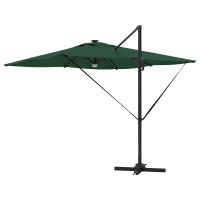 Produktbild för Roma Parasol Grön 286 x 284 x 270 cm Aluminium och Polyester