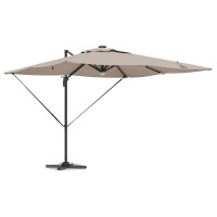 Produktbild för Roma Parasol Taupe 286 x 284 x 270 cm Aluminium och Polyester