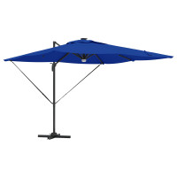 Produktbild för Roma Parasol Blå 286 x 284 x 270 cm Aluminium och Polyester