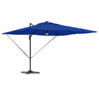 Produktbild för Roma Parasol Blå 286 x 284 x 270 cm Aluminium och Polyester