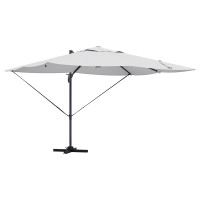 Produktbild för Parasoll Sand 351 x 250 x 253 cm Polyester och aluminium
