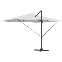 Produktbild för Parasoll Sand 351 x 250 x 253 cm Polyester och aluminium