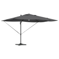 Produktbild för Parasoll Antracit 351 x 250 x 253 cm Polyester och aluminium