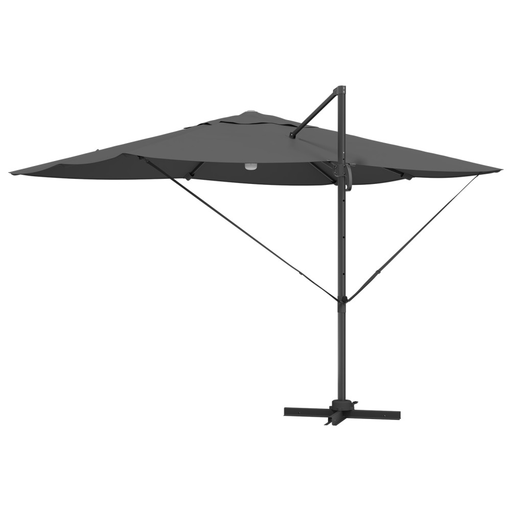 Produktbild för Parasoll Antracit 351 x 250 x 253 cm Polyester och aluminium
