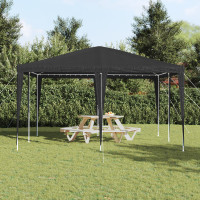 Produktbild för Partytält Antracit 400 x 400 x 266 cm Polyeten och Stål