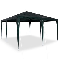 Produktbild för Partytält Grön 400 x 400 x 266 cm Polyeten och Stål