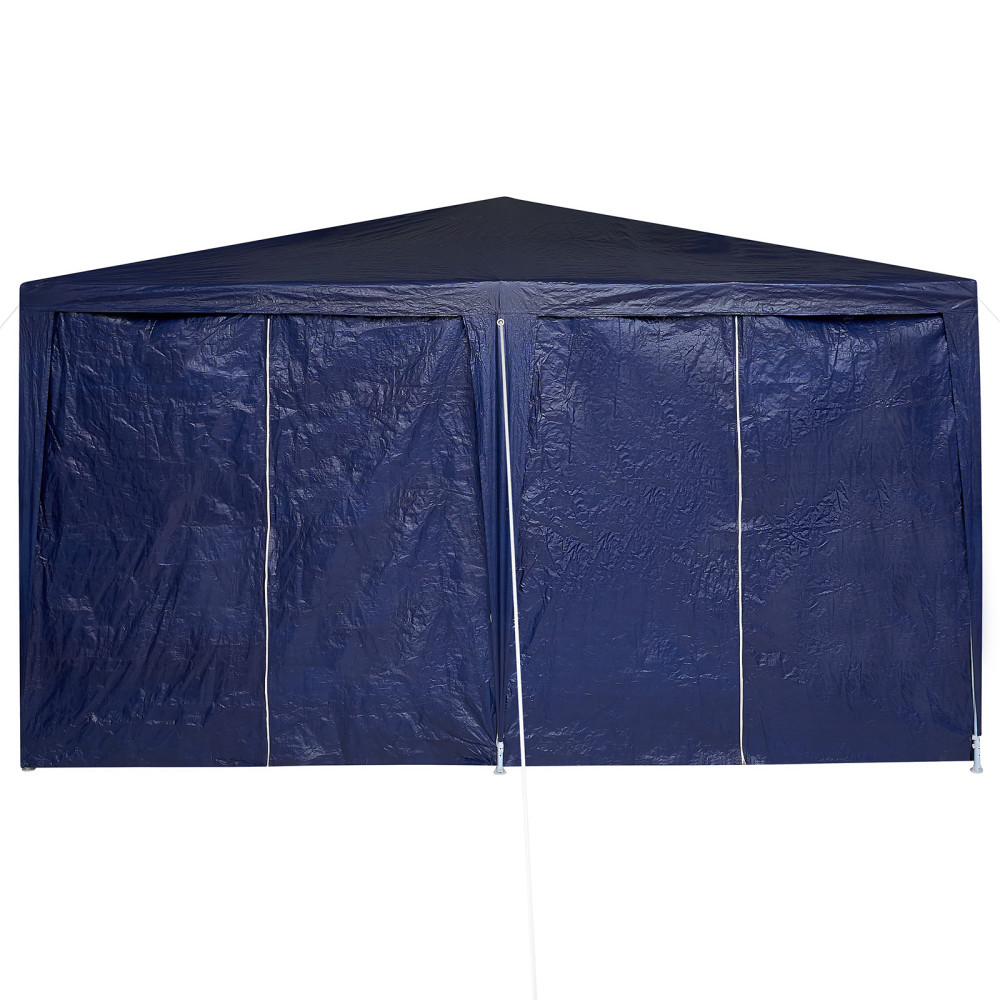 Produktbild för Partytält Blå 400 x 400 x 266 cm polyeten