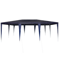 Produktbild för Partytält Blå 600 x 400 x 266 cm Polyeten och Stål