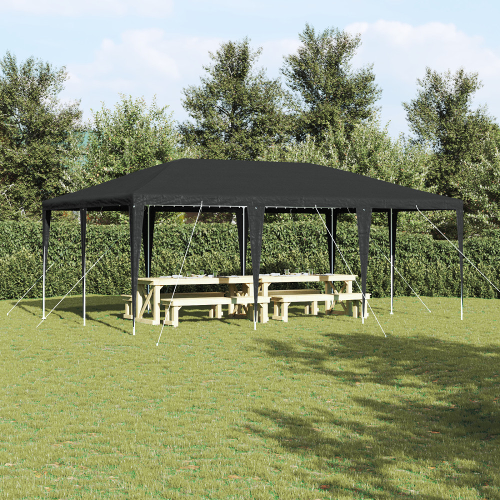 Produktbild för Partytält Antracit 600 x 400 x 266 cm Polyeten och Stål