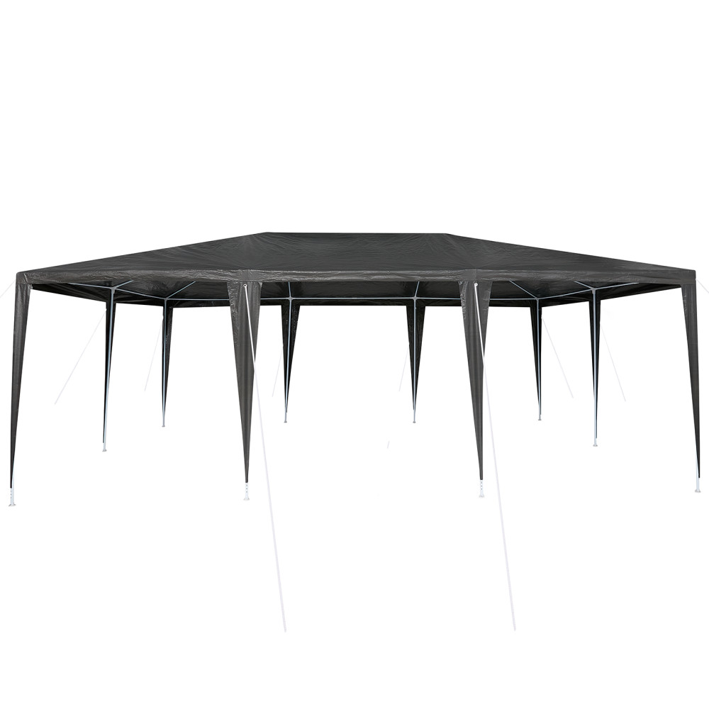 Produktbild för Partytält Antracit 600 x 400 x 266 cm Polyeten och Stål