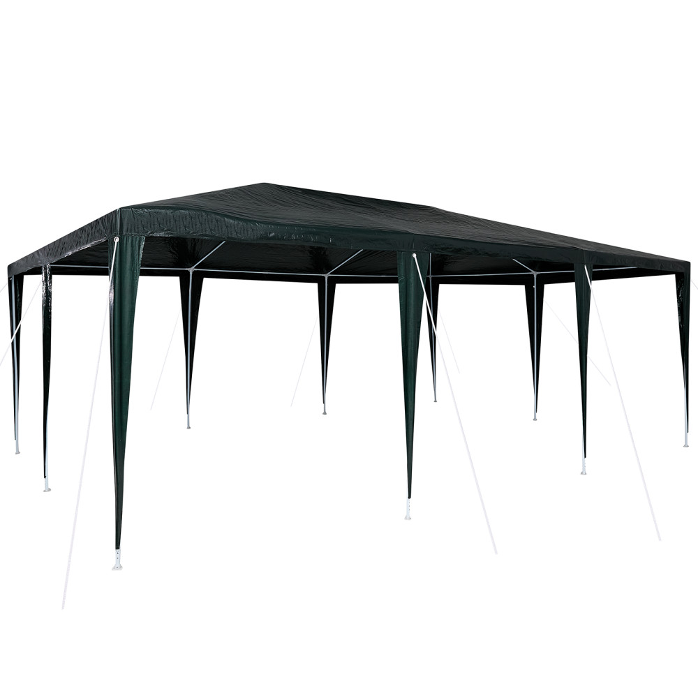 Produktbild för Partytält Grön 600 x 400 x 266 cm Polyeten och Stål