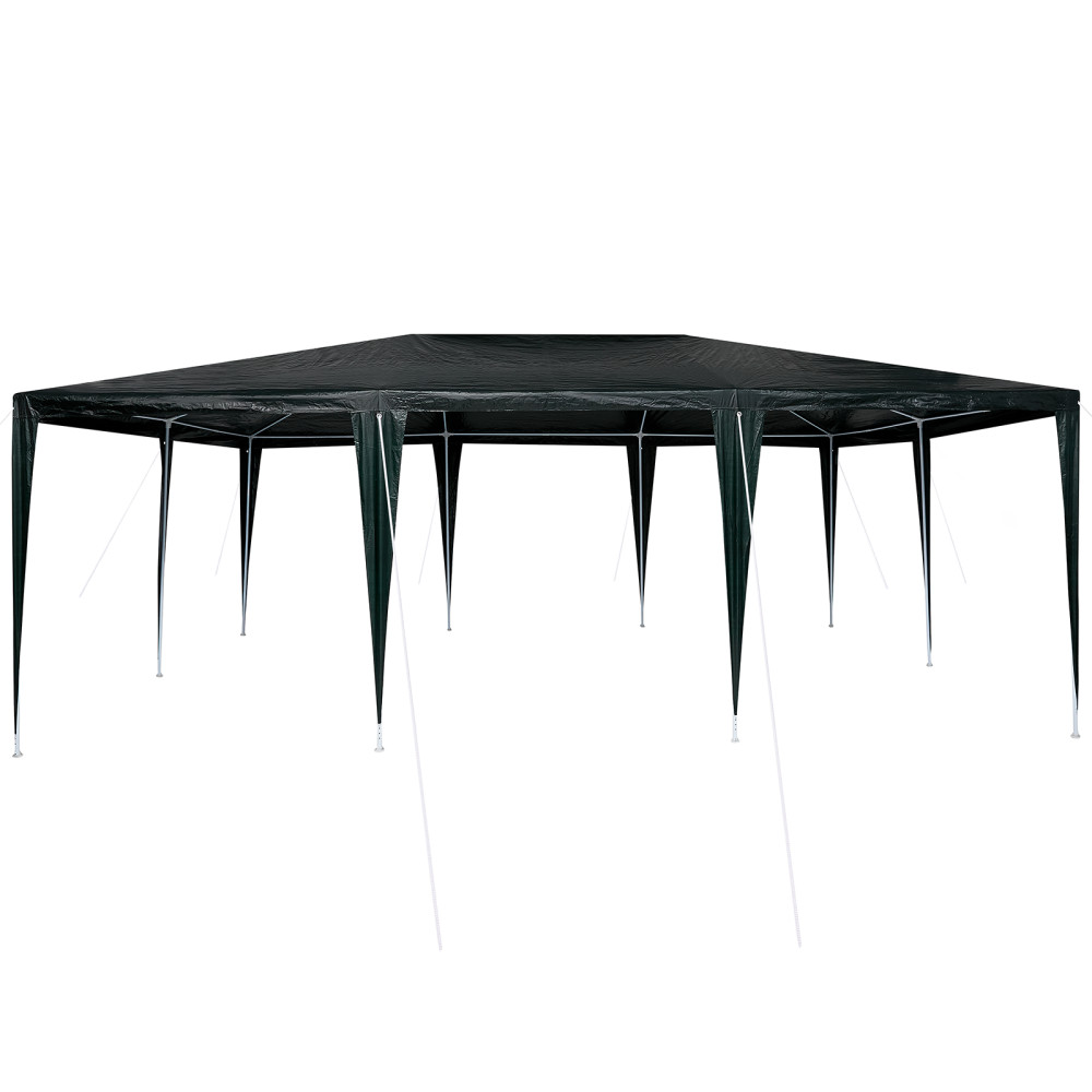 Produktbild för Partytält Grön 600 x 400 x 266 cm Polyeten och Stål
