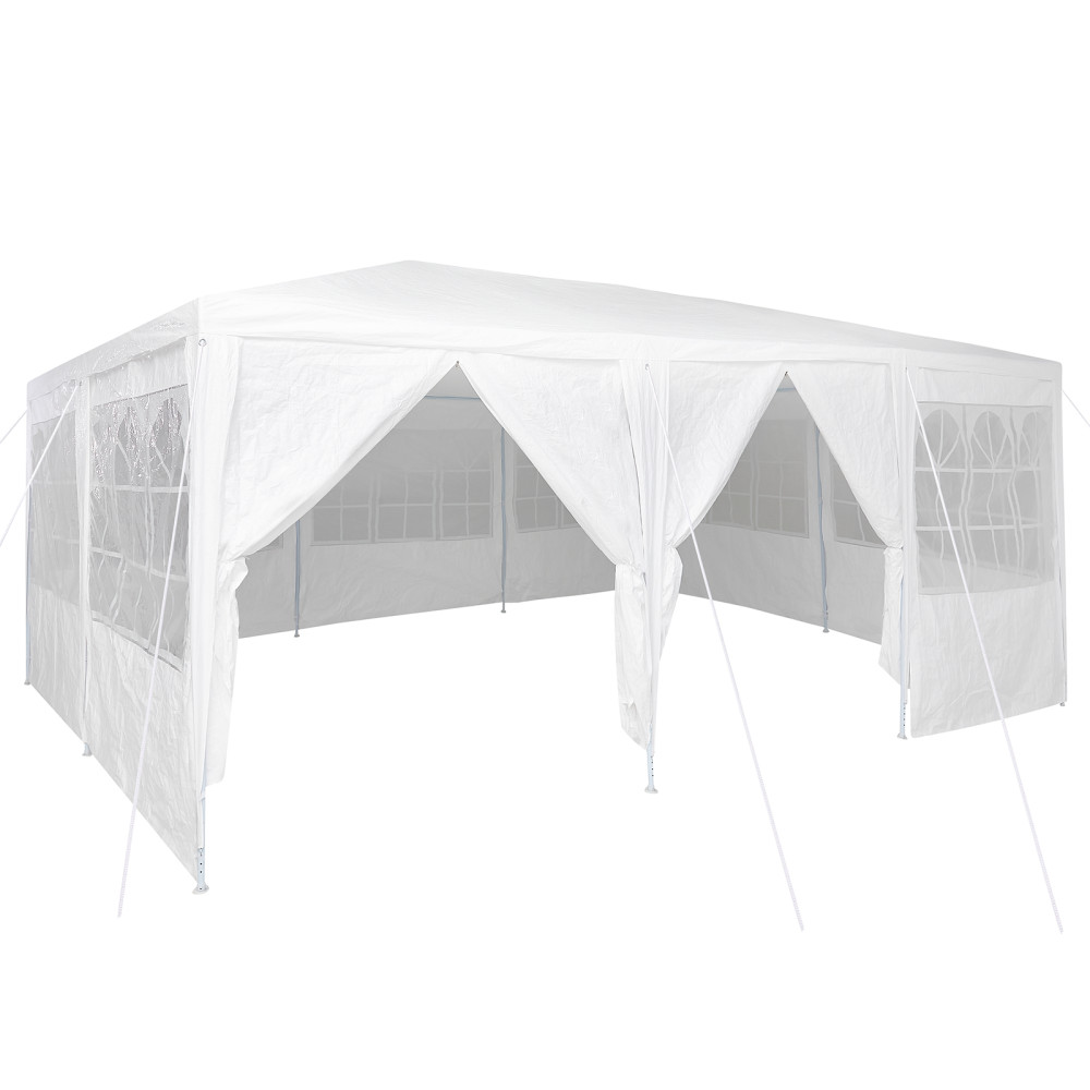 Produktbild för Partytält Vit 600 x 400 x 266 cm polyeten