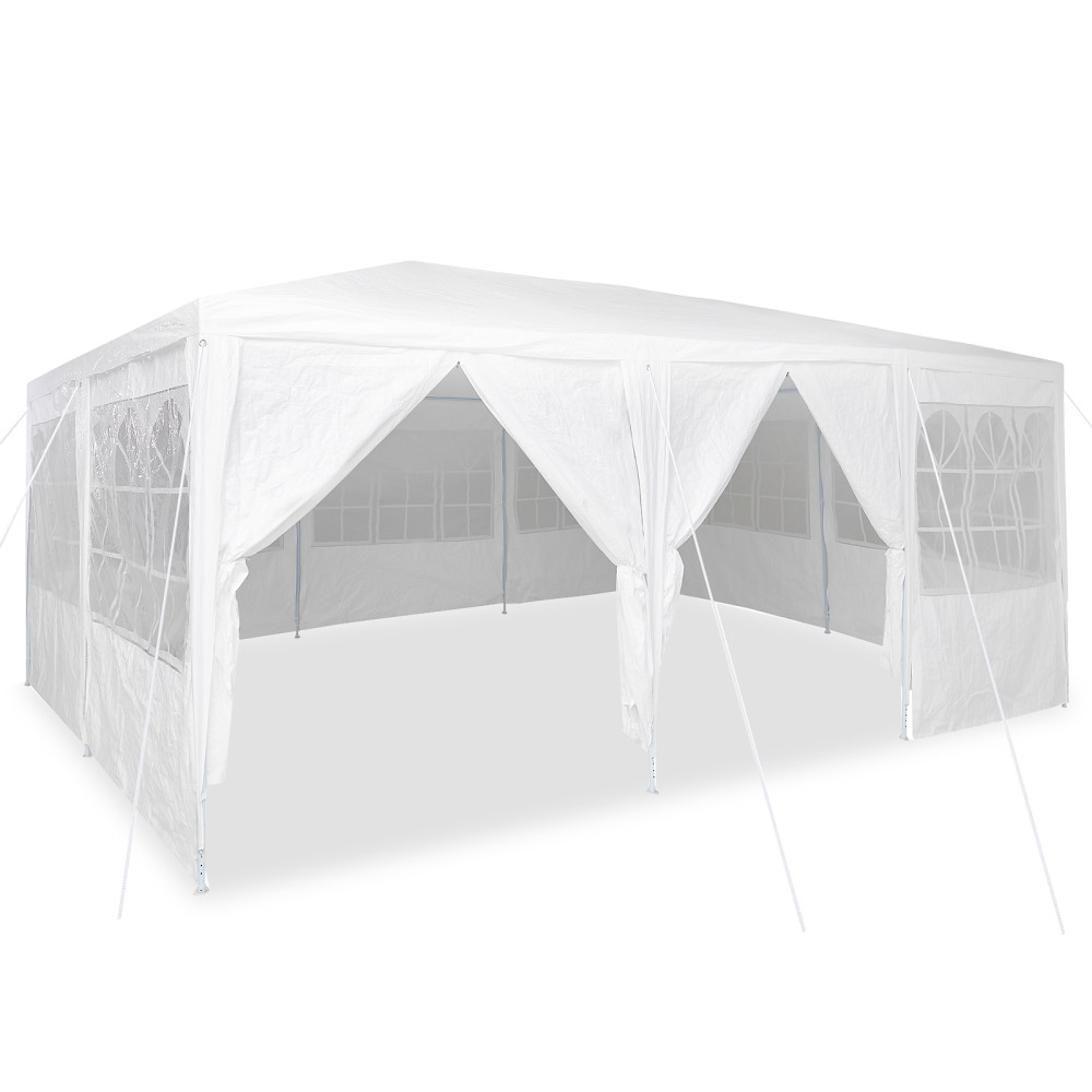 Produktbild för Partytält Vit 600 x 400 x 266 cm polyeten
