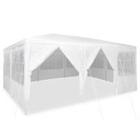 Produktbild för Partytält Vit 600 x 400 x 266 cm polyeten