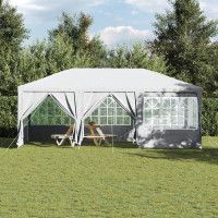Produktbild för Partytält Vit 600 x 400 x 266 cm polyeten