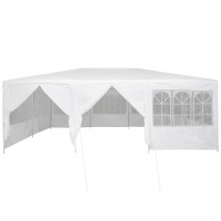 Produktbild för Partytält Vit 600 x 400 x 266 cm polyeten