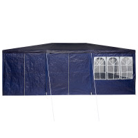 Produktbild för Partytält Blå 600 x 400 x 266 cm polyeten