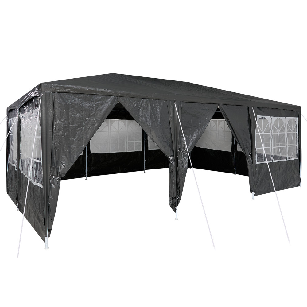 Produktbild för Partytält Antracit 600 x 400 x 266 cm polyeten