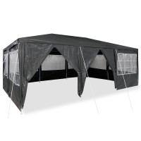 Produktbild för Partytält Antracit 600 x 400 x 266 cm polyeten