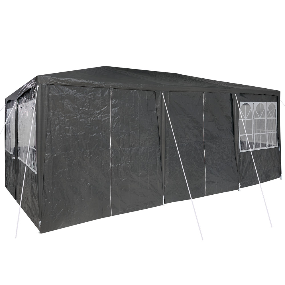 Produktbild för Partytält Antracit 600 x 400 x 266 cm polyeten