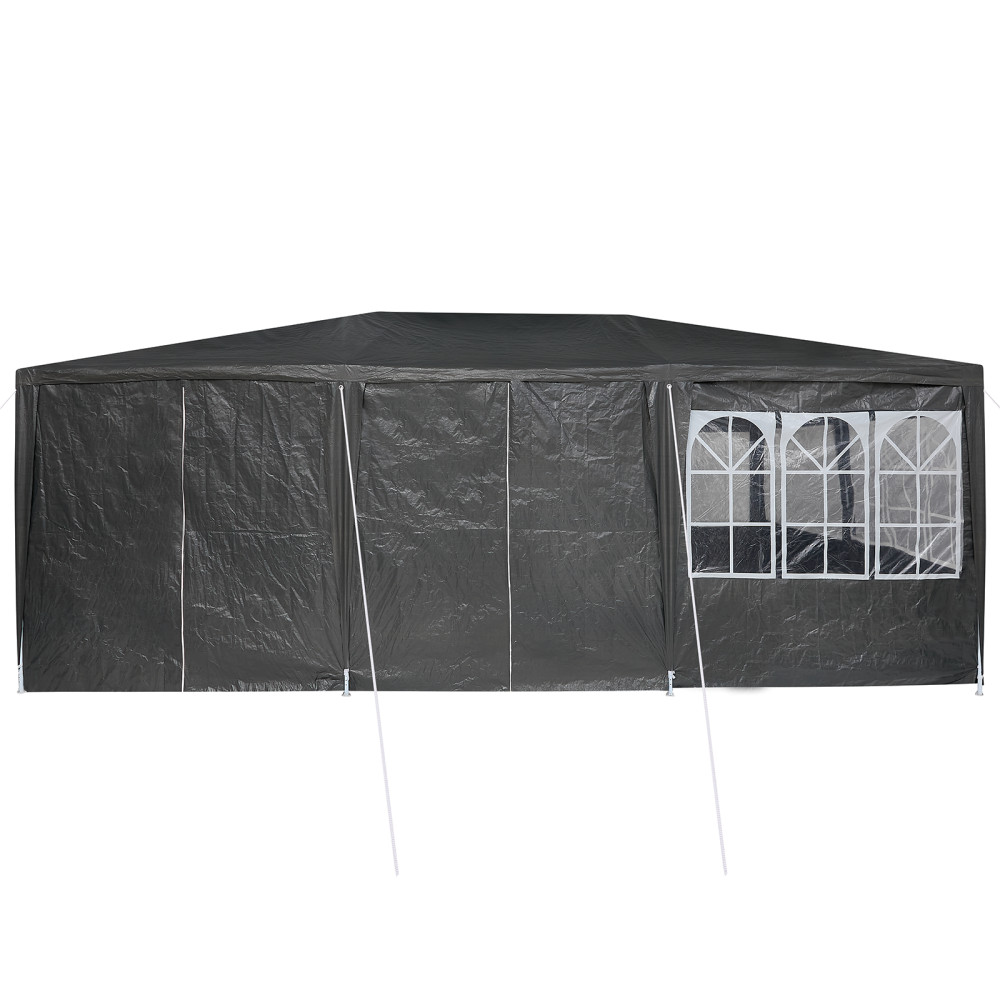 Produktbild för Partytält Antracit 600 x 400 x 266 cm polyeten