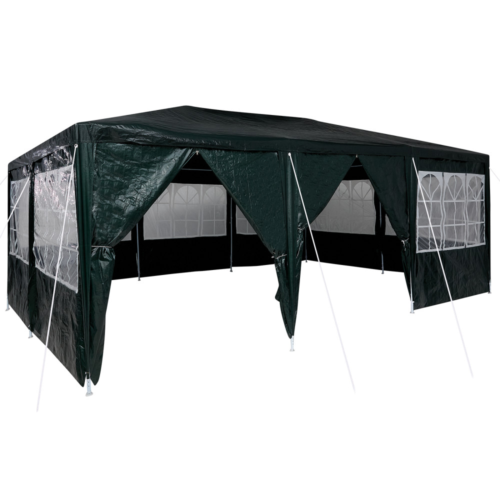 Produktbild för Partytält Grön 600 x 400 x 266 cm polyeten