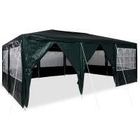 Produktbild för Partytält Grön 600 x 400 x 266 cm polyeten